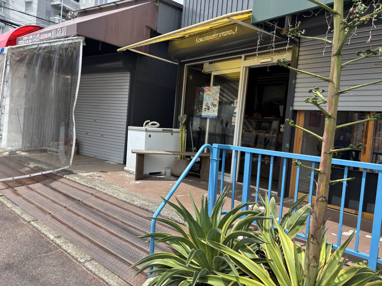 croissantstand。の外観