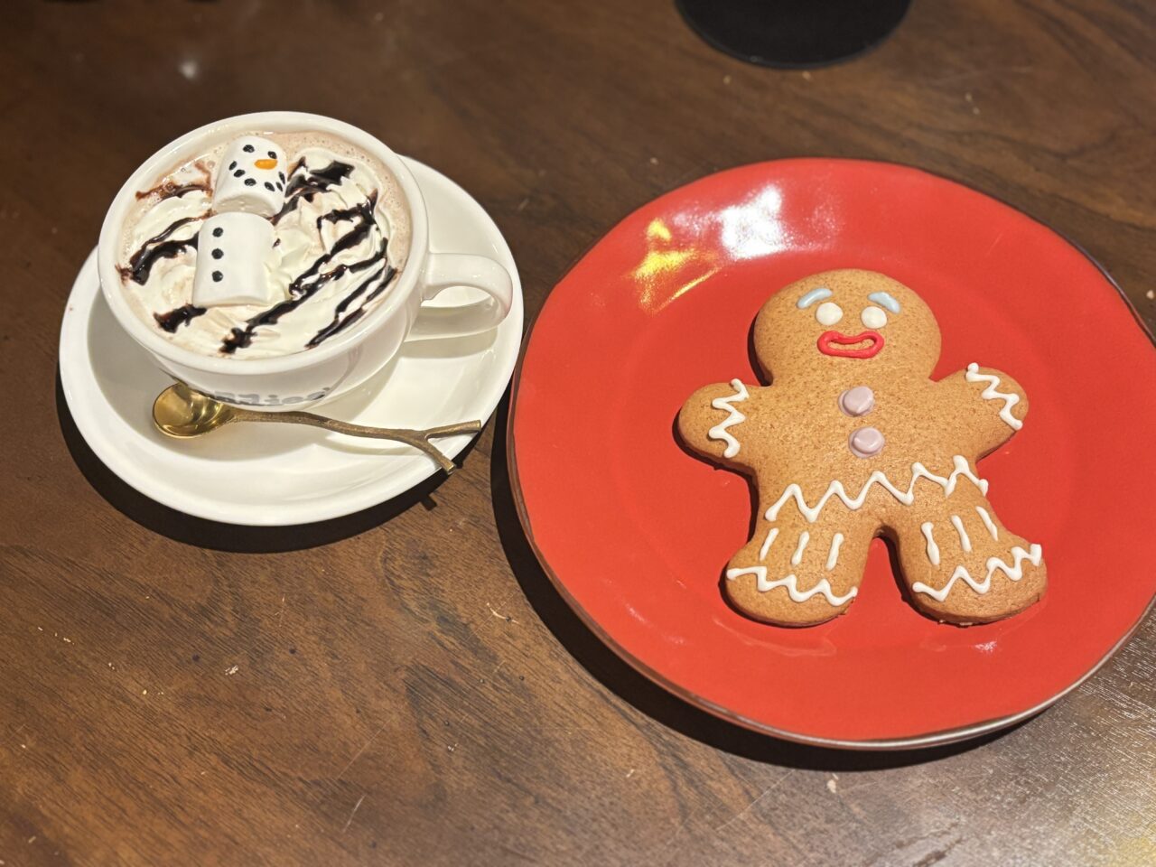 Bigジンジャーマンクッキー&ノエルスノーマンココアセット