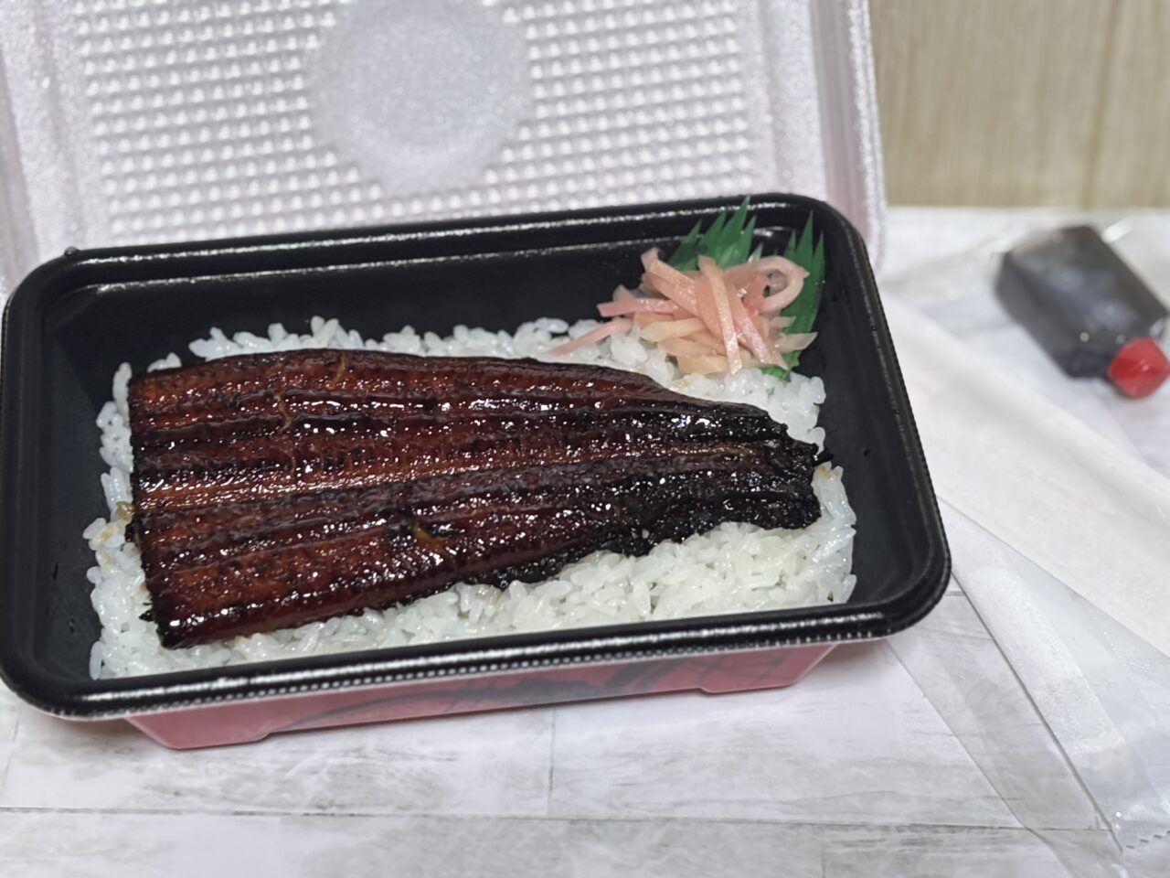 鰻重のテイクアウト（半）