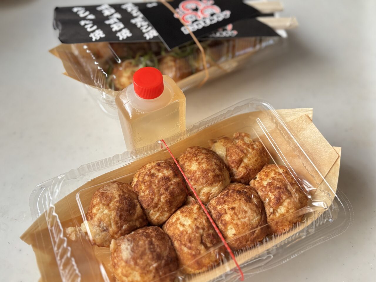 明石焼きと柚子コショウ