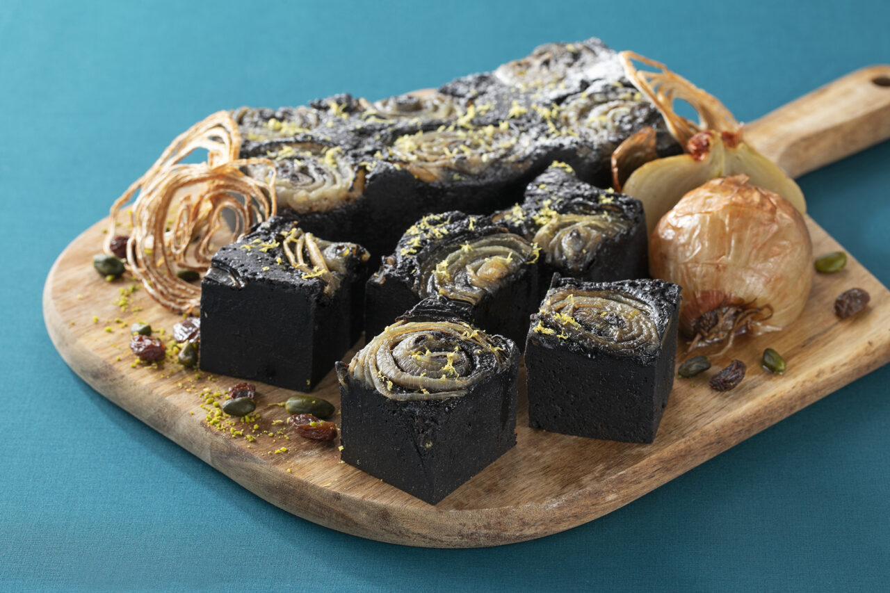 レモン香る泉州玉ねぎのガトーショコラ