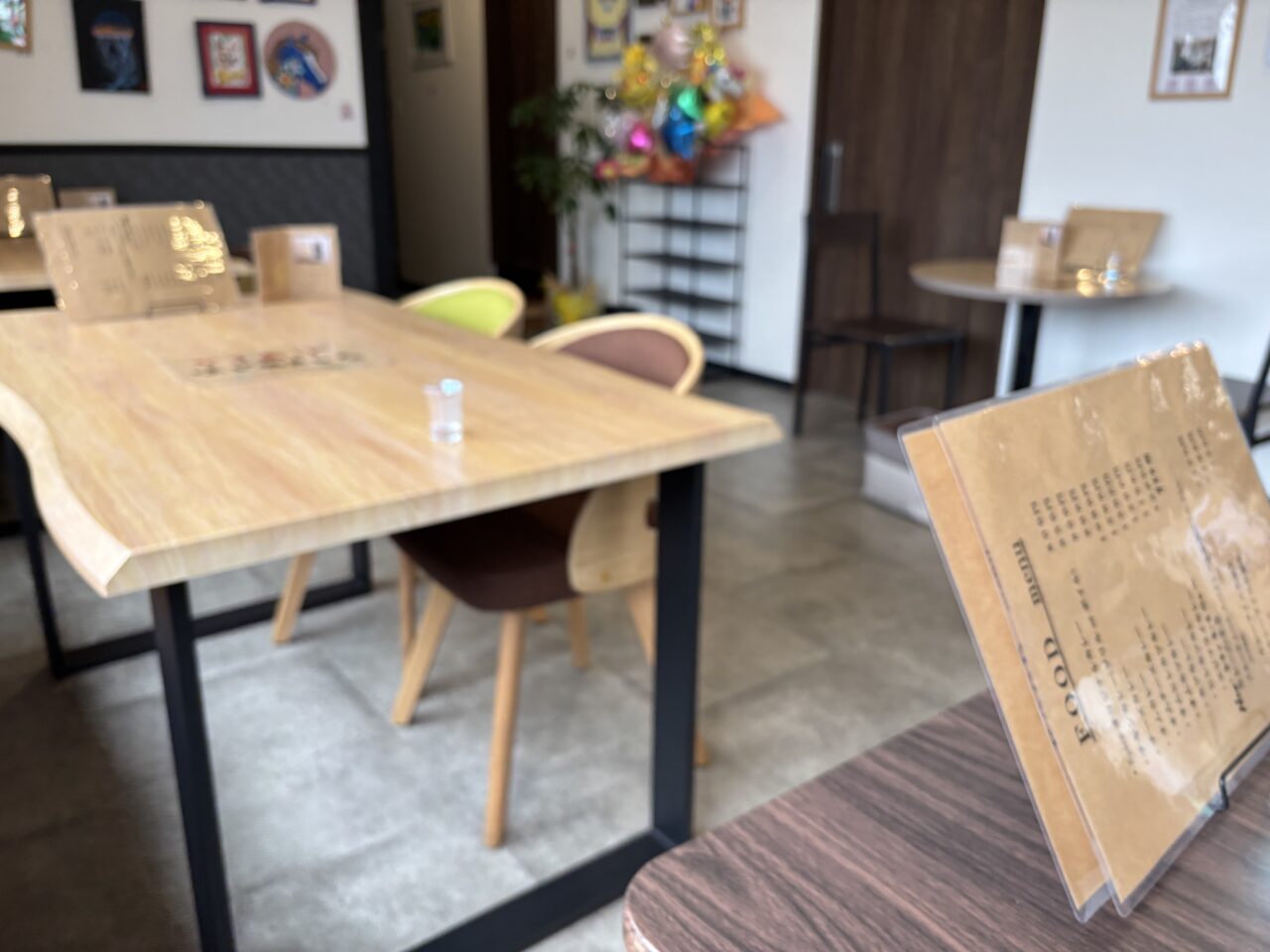 店内座席